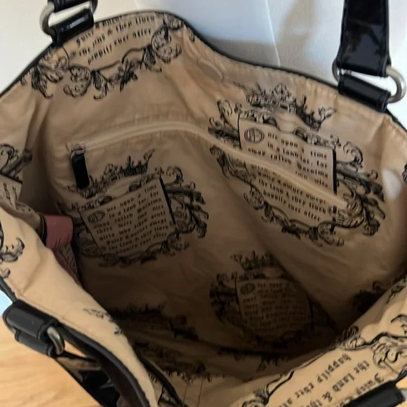 Juicy Brown Velvet Tote - Picture 6 of 13